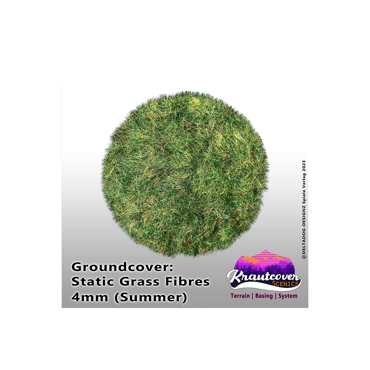Krautcover Scenics — Static Grass Summer 4mm (140ml)