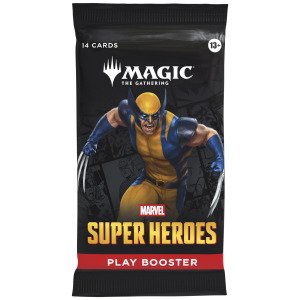 Magic: The Gathering — Marvel's Super Heroes Play Booster Pack (14 Cards, Guaranteed Foil)
