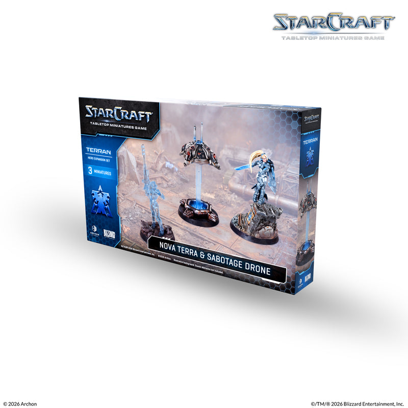StarCraft TMG — Nova Terra (Terran Hero Expansion Set)