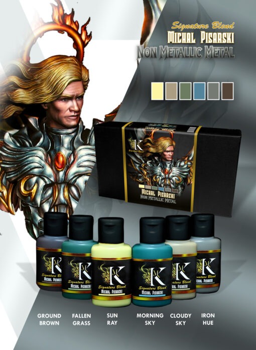 Collaboration with Michal Pisarski, featuring paints for atmospheric effects, brilliant skies, and realistic terrains.