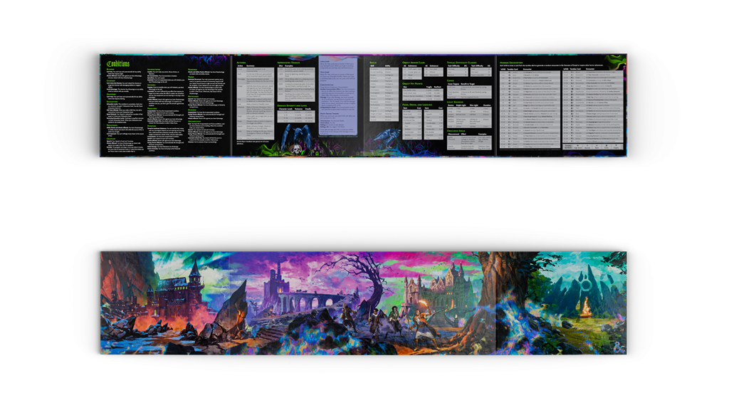 D&D 5e Ravenloft Horrors Within DM Screen