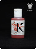 Earthy red oxide pigment for terrain, shadows, and muted mixes.