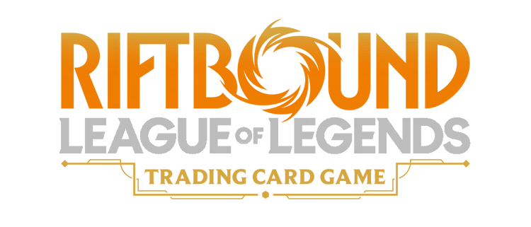 Riftbound League of Legends trading card game logo on a white background