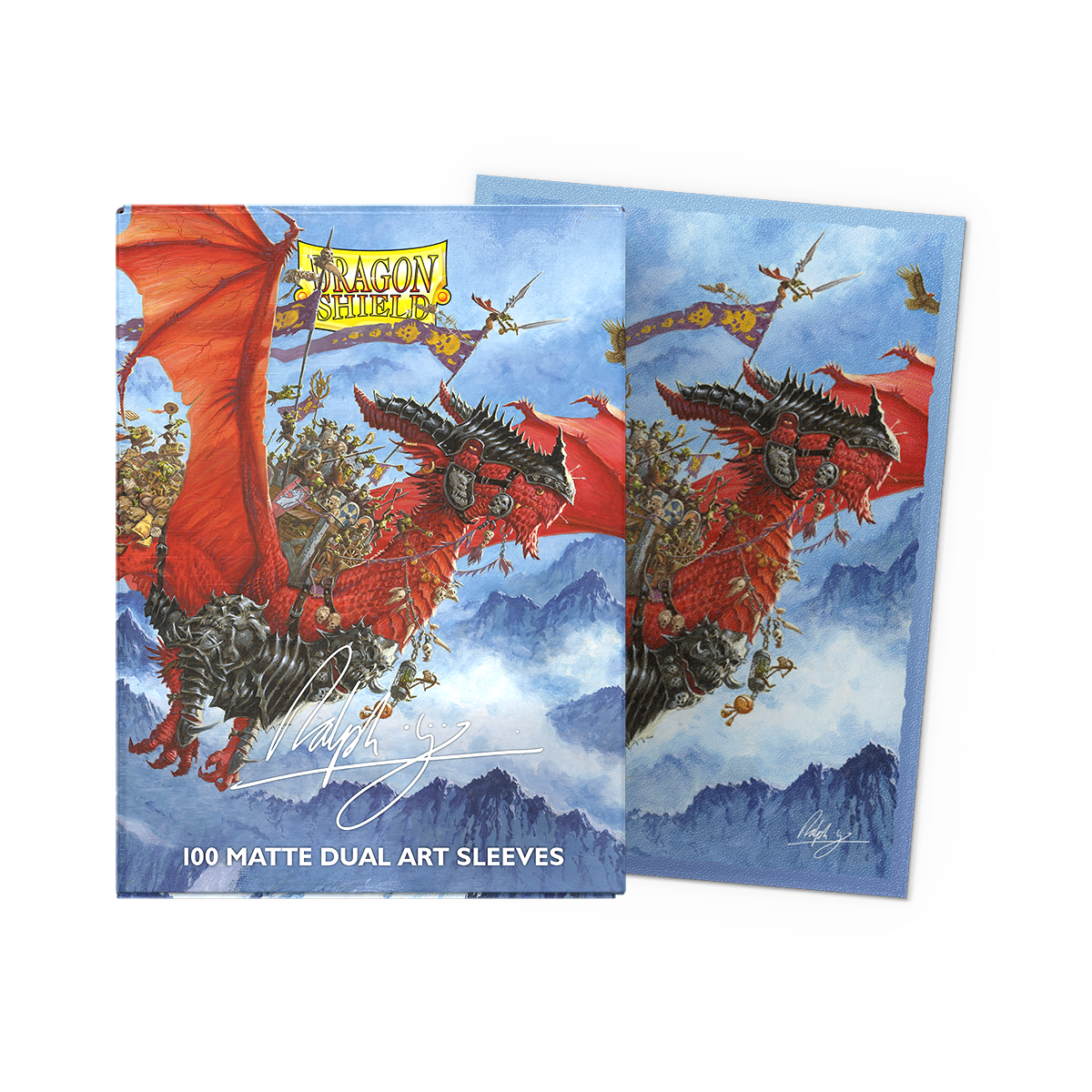 Dragon Shield Standard Dual Art Sleeves — The Raid (Matte, 100 Sleeves)
