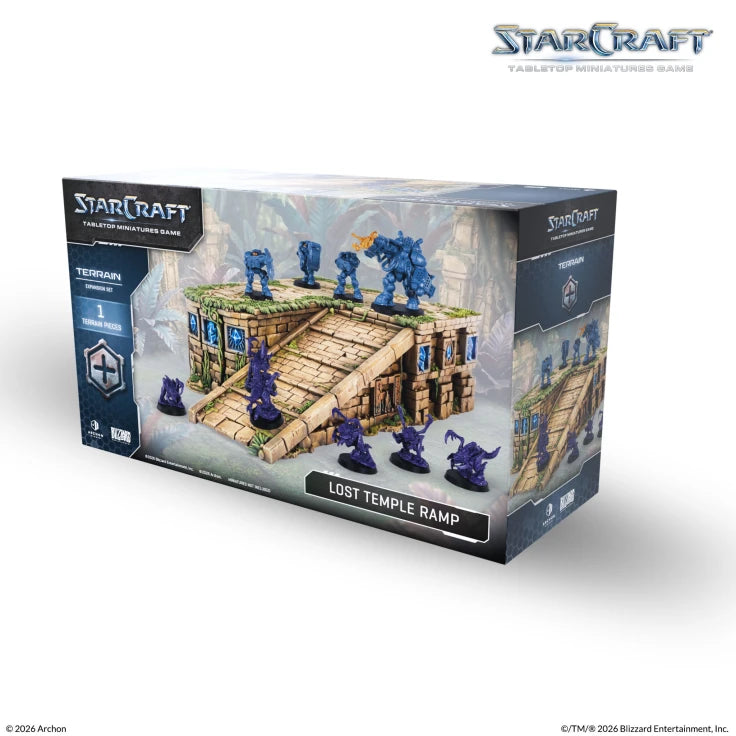 StarCraft TMG — Lost Temple Ramp (Terrain Expansion Set)