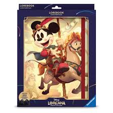 Disney Lorcana Lorebook Card Portfolio — Mickey Mouse (Holds 252 Cards)