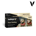 Vallejo Model Color 70119 — Faces Painting Set (8×17ml by Jaume Ortiz)