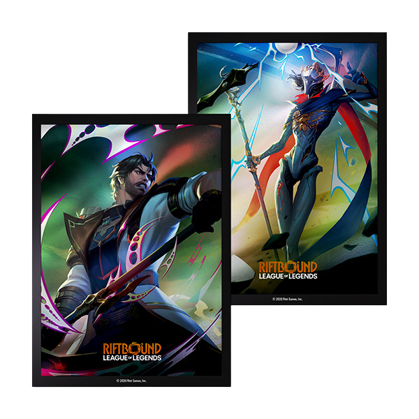 Riftbound Vendetta Art Sleeves — Jayce vs Viktor (60 Sleeves)
