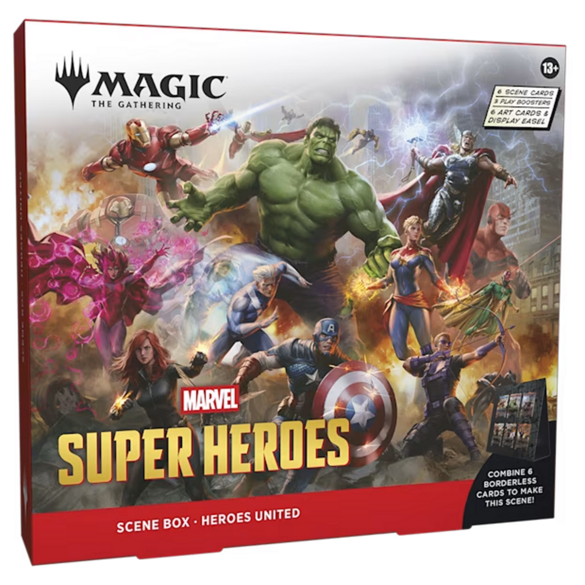 Magic: The Gathering — Marvel Super Heroes Scene Box: Heroes United (English)