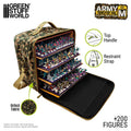 Green Stuff World Army Transport Bag M — Camouflage Edition (Miniature Carry Case)