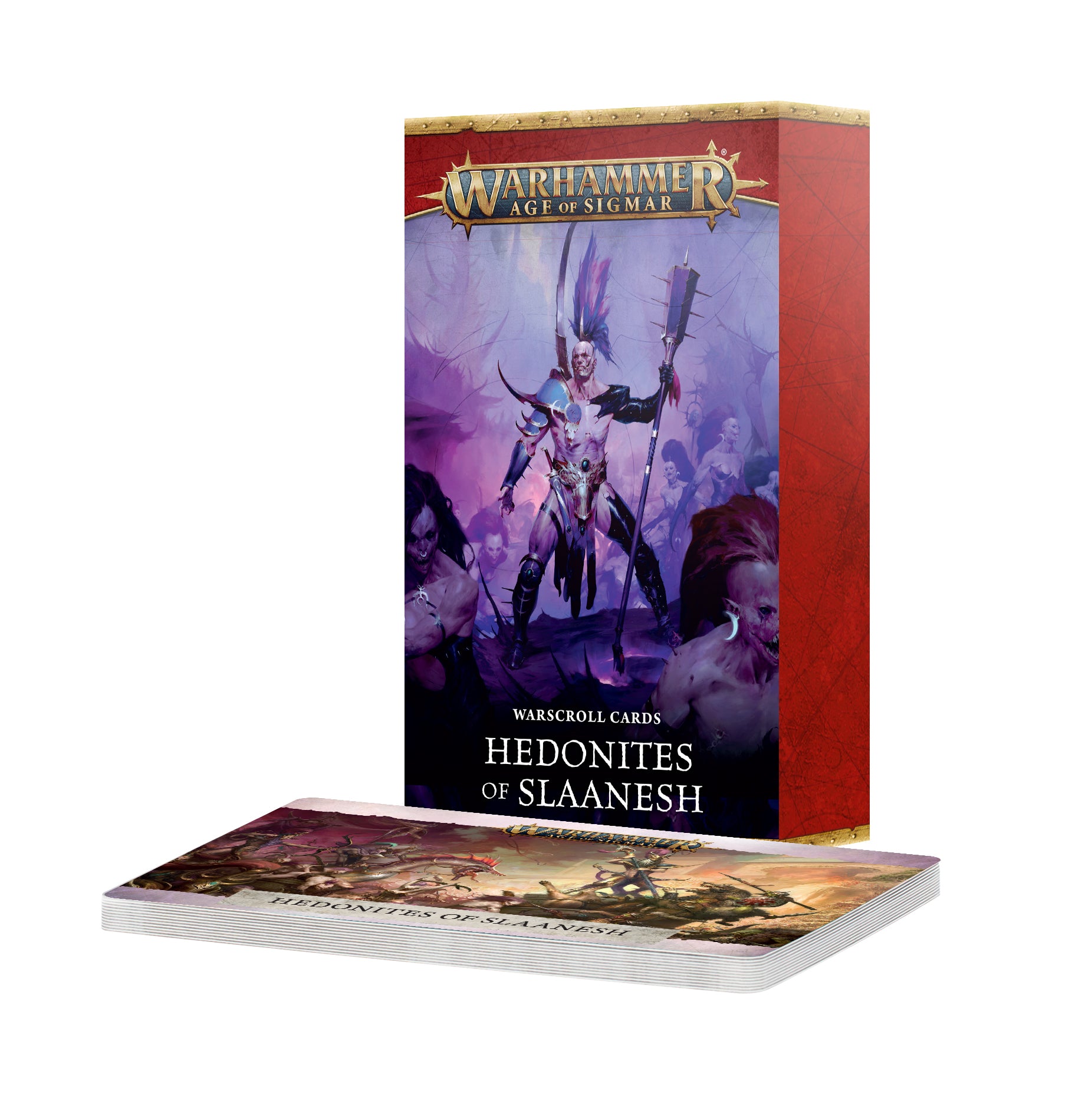 Warscroll Cards: Hedonites of Slaanesh (ENG)