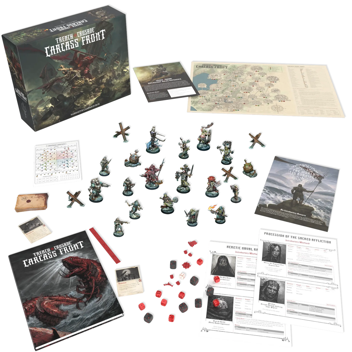 Trench Crusade: Carcass Front (TCNC0001) — 2-Player Narrative Campaign Box