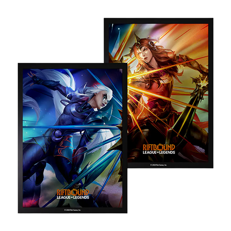 Riftbound Vendetta Art Sleeves — Diana vs Leona (60 Sleeves)