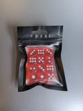 Dice Set 12x 12mm Translucent