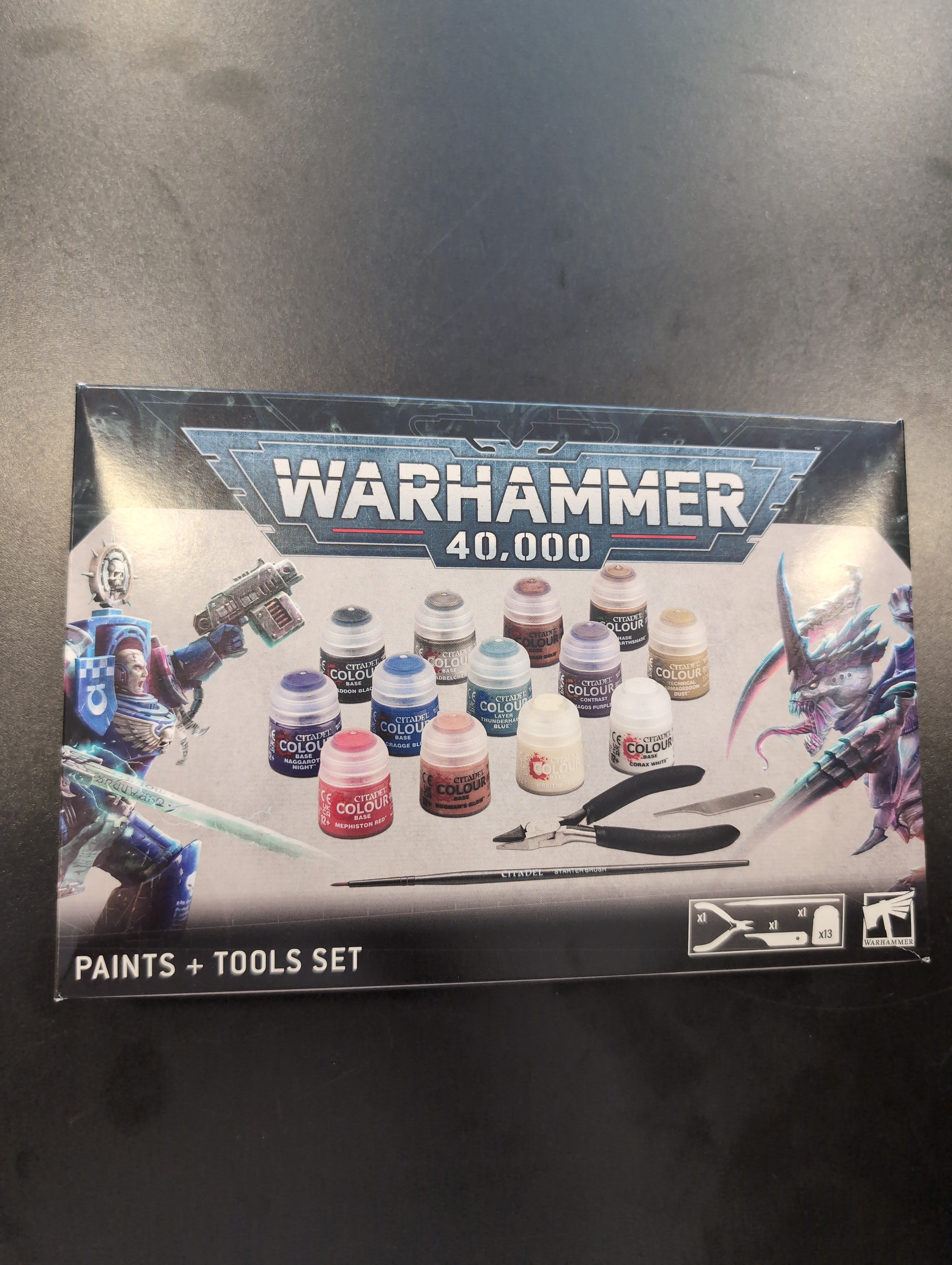 Warhammer 40k Paints + Tools