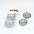 PK-PRO Paint Bowls — Stainless Steel Modelling Paint Wells (12×, 5cm) — PK-455052