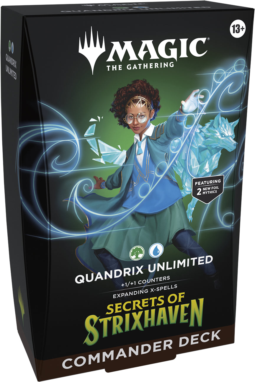 MTG Secrets of Strixhaven Commander Deck – Quandrix Unlimited
