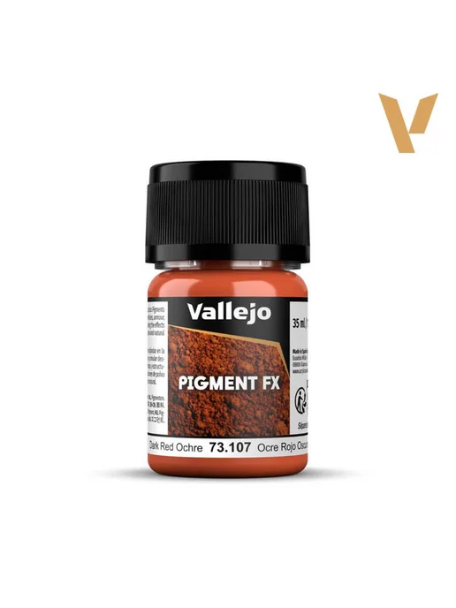 Vallejo Pigment FX — Dark Red Ochre (73.107) — 30g