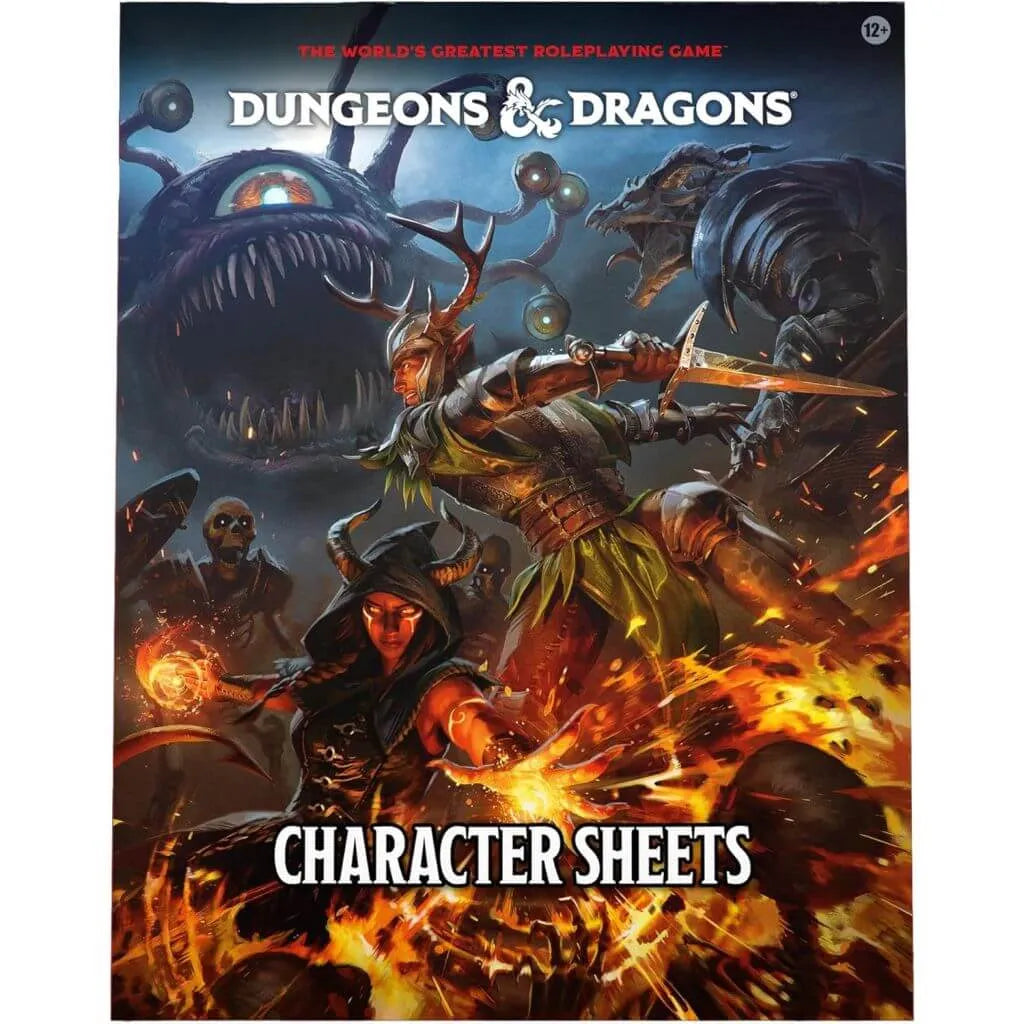 Dungeons & Dragons 2024 Character Sheets (D&D 5.0)