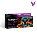 Vallejo Game Color Fluorescent Color Set – 8 x 18ml (72.214)