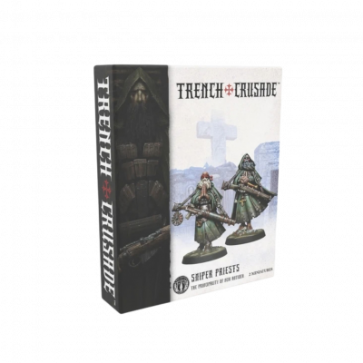 Trench Crusade: Sniper Priests (TCPM2019) — 2× Plastic Miniatures