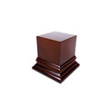 Green Stuff World Display Block Plinth 4x4cm — Hazelnut Brown (MDF)