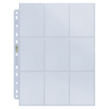 Ultra PRO Silver Series 9-Pocket Pages — Standard Size, 11-Hole (50 Pages)