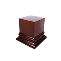 Green Stuff World Display Block Plinth 6x6cm — Hazelnut Brown (MDF)