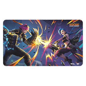 Riftbound Vendetta Playmat — Vi vs Jinx