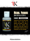Metallic, iron tone for armor, tools, or steely effects.