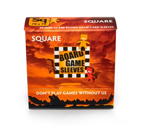 Board Game Sleeves: Square - Non-Glare (50 pieces)
