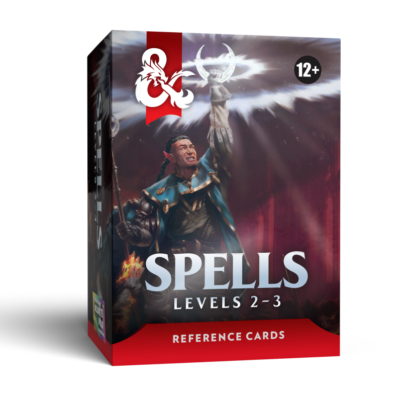 D&D — Trove Reference Cards: Spells Levels 2-3 (English)