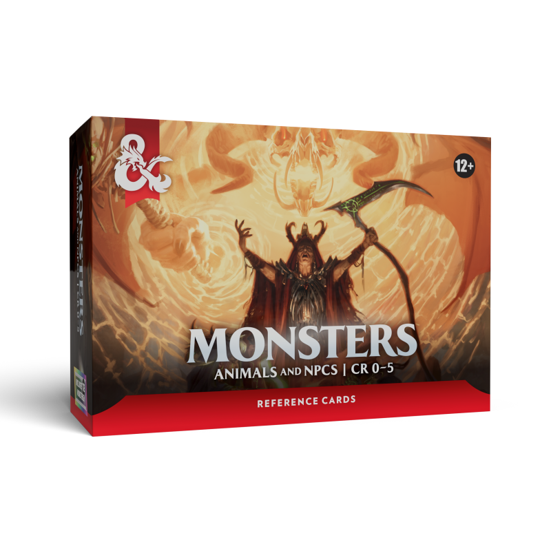 D&D — Trove Reference Cards - Monsters: Animals and NPCs - EN