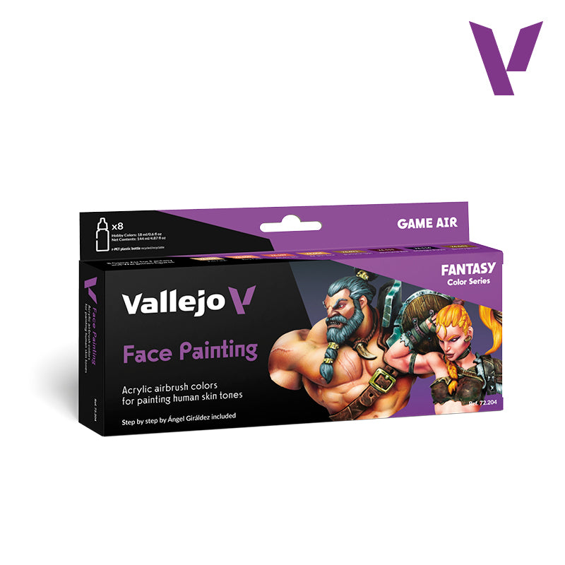 Vallejo Face Painting Game Air Set