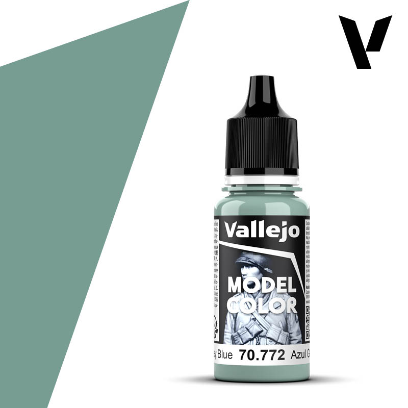 Vallejo Model Color Medium Grey Blue bottle