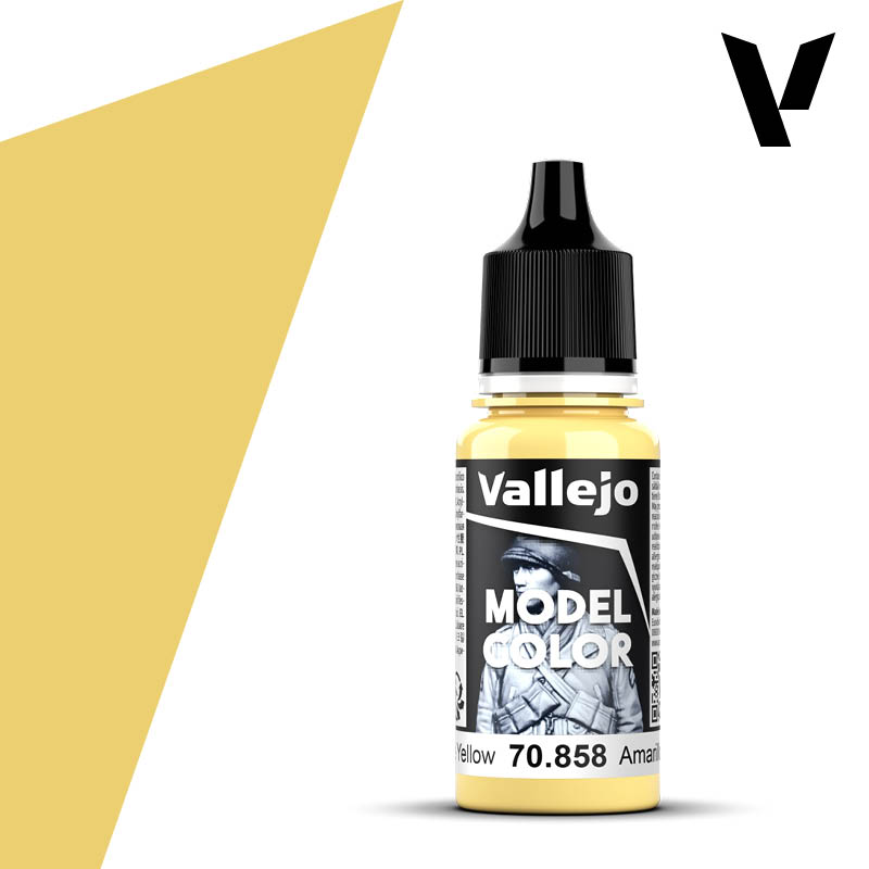 Vallejo Model Color Ice Yellow bottle