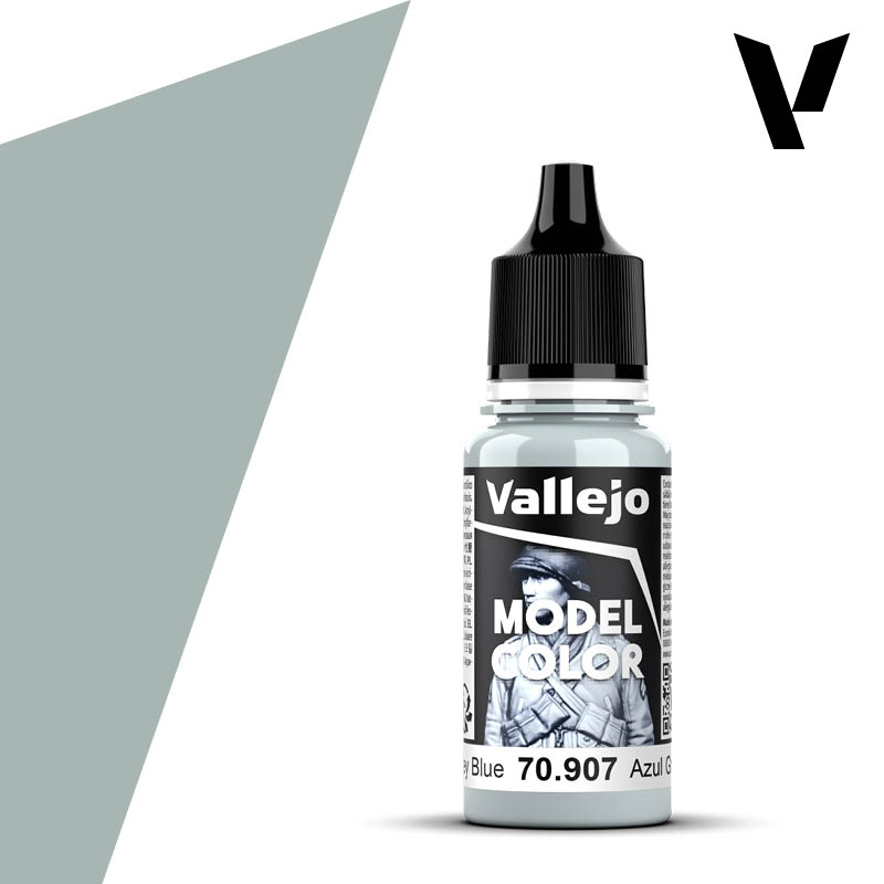 Vallejo Model Color Pale Grey Blue bottle