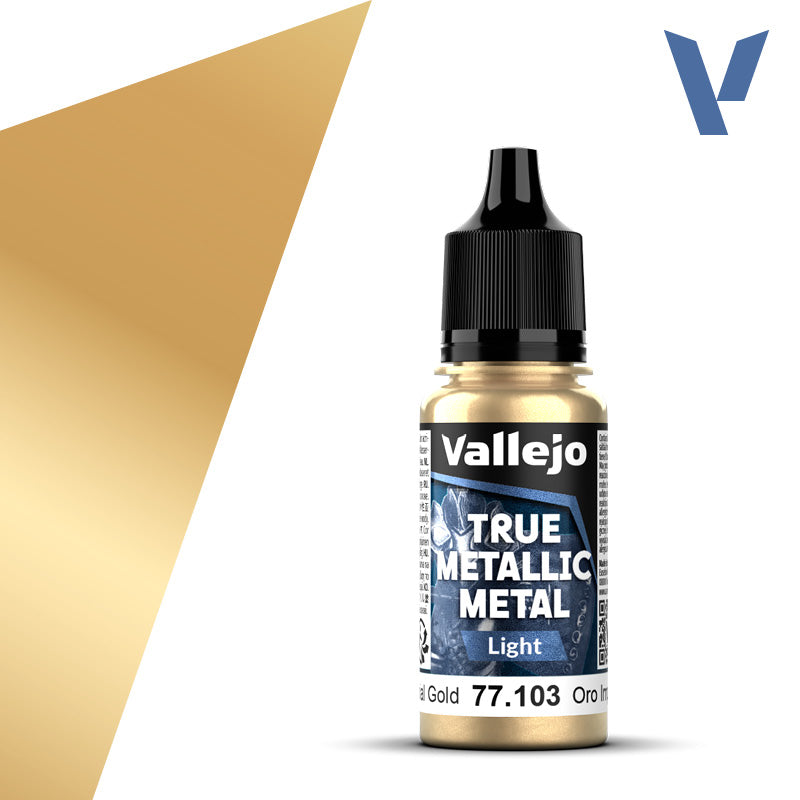 Vallejo Metal Color 77.103 — Imperial Gold (Light) 18ml