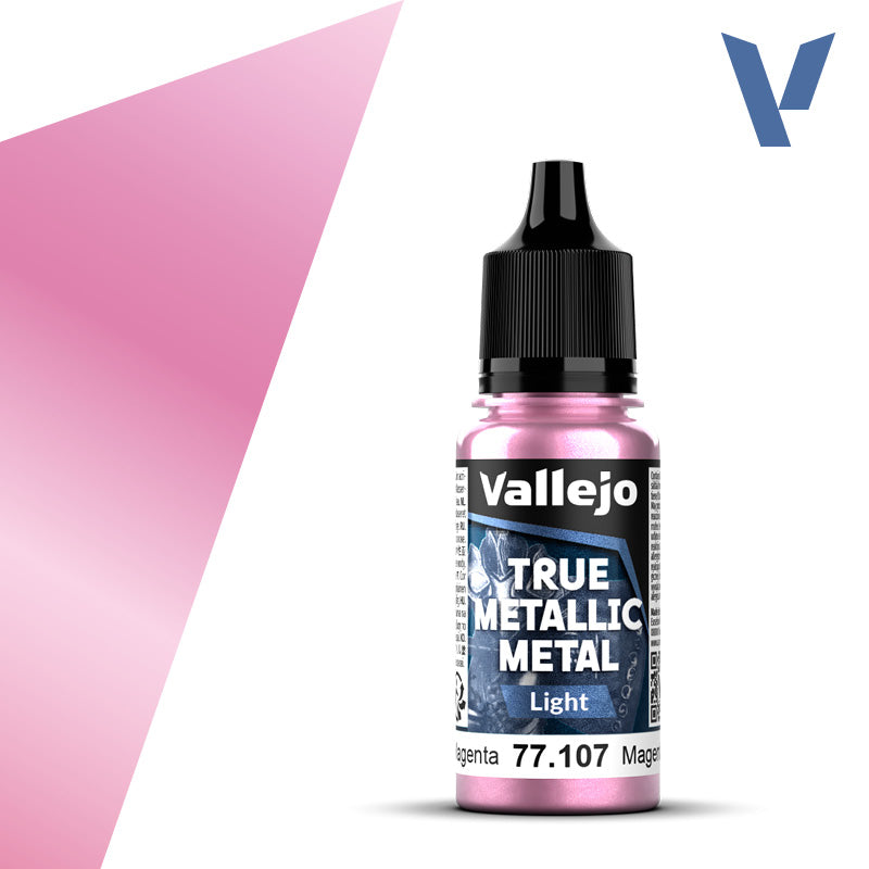 Vallejo Metal Color 77.107 — Crimson Magenta (Light) 18ml
