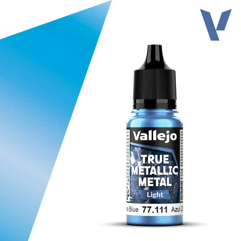 Vallejo Metal Color 77.111 — Sapphire Blue (Light) 18ml