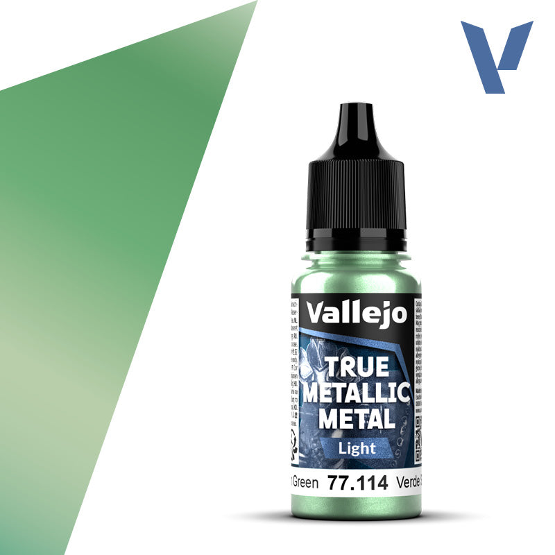 Vallejo Metal Color 77.114 — Dusken Green (Light) 18ml