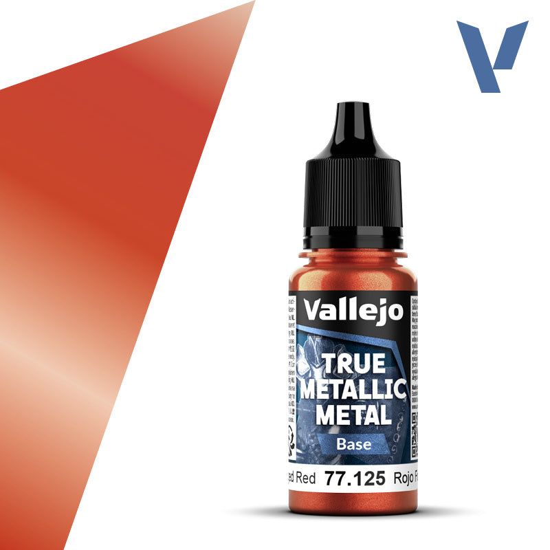Vallejo Metal Color 77.125 — Forged Red (Base) 18ml