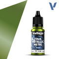 Vallejo Metal Color 77.135 — Amber Green (Base) 18ml