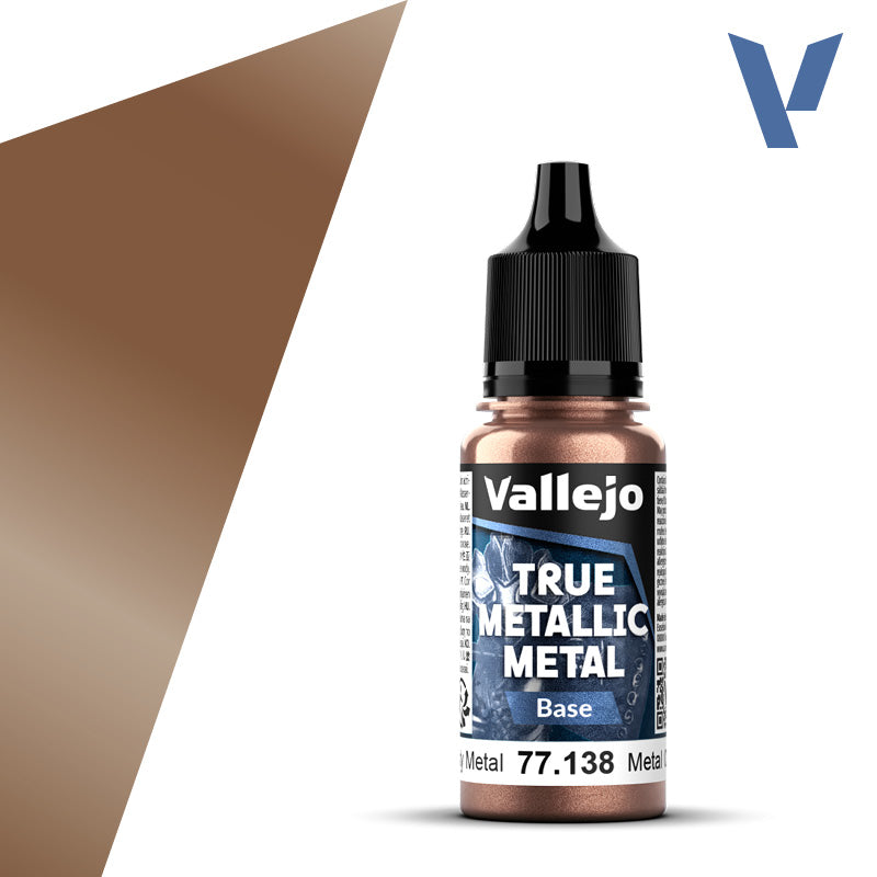 Vallejo Metal Color 77.138 — Rusty Metal (Base) 18ml