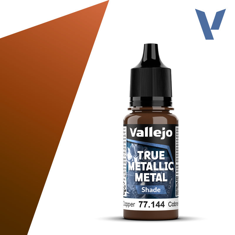 Vallejo Metal Color 77.144 — Ancient Copper (Shade) 18ml