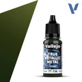 Vallejo Metal Color 77.156 — Greenish Gold (Shade) 18ml