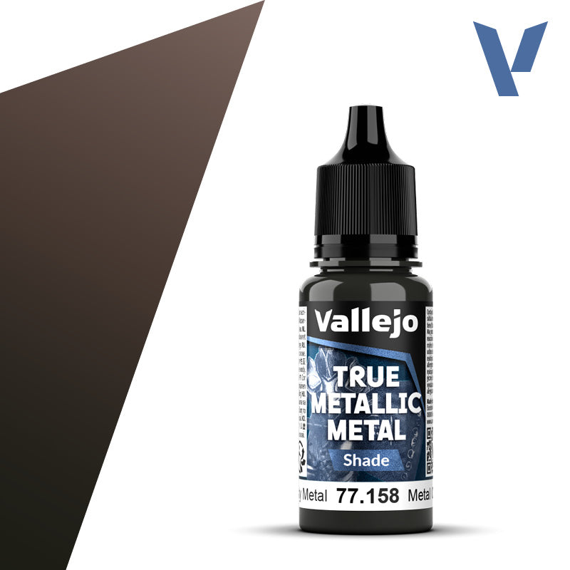 Vallejo Metal Color 77.158 — Rusty Metal (Shade) 18ml