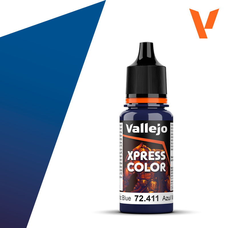 Vallejo Xpress Color Mystic Blue bottle