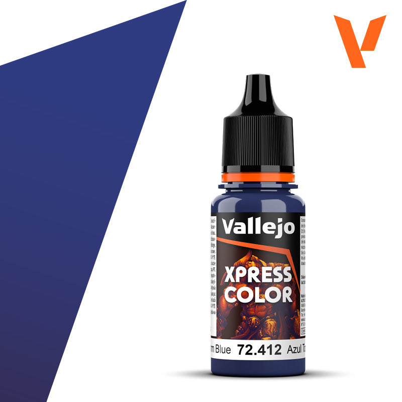 Vallejo Xpress Color Storm Blue bottle