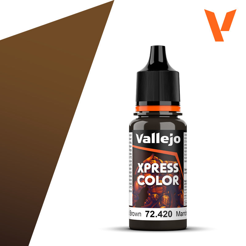 Vallejo Xpress Color Wasteland Brown bottle